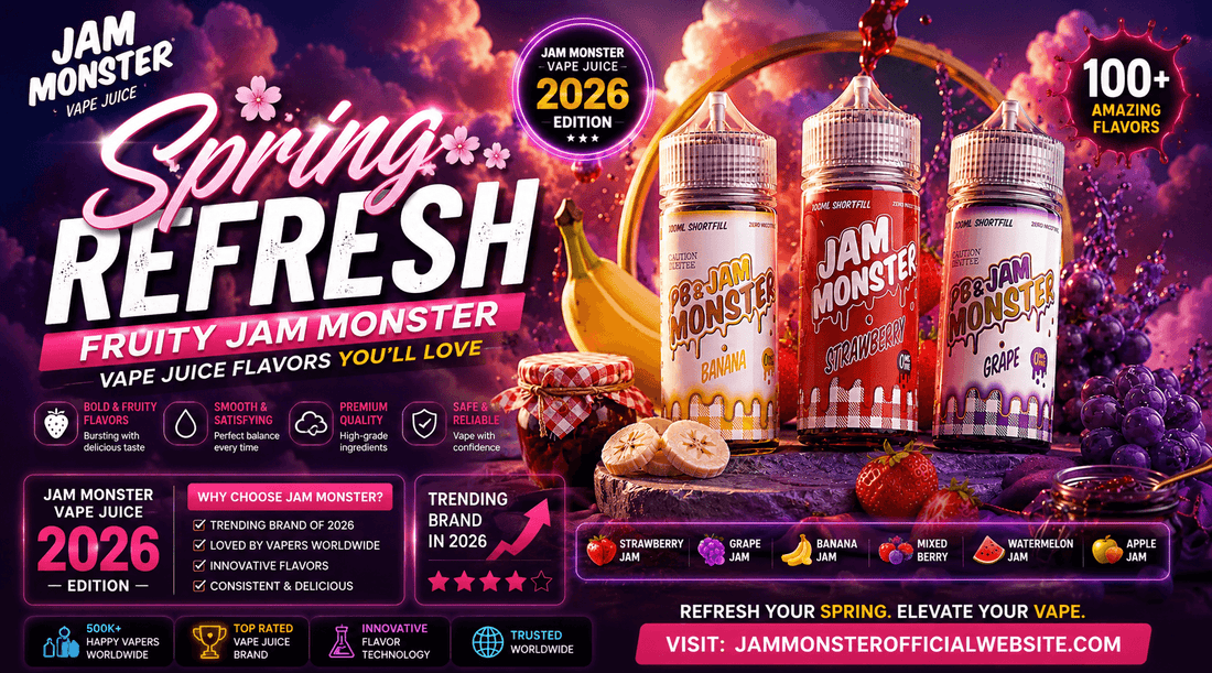 Spring Refresh: Fruity Jam Monster Vape