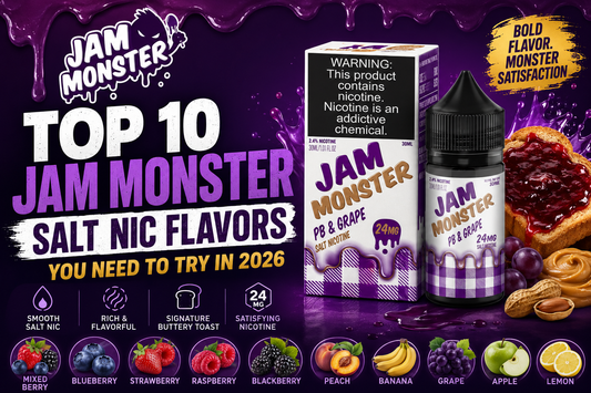 Top 10 Jam Monster Salt Nic Flavors You Need to Try in 2026