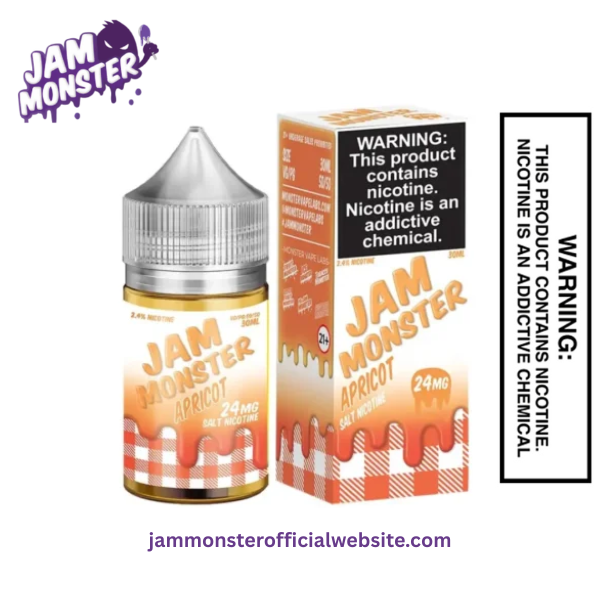 APRICOT JAM MONSTER SALT E LIQUID - 30ML