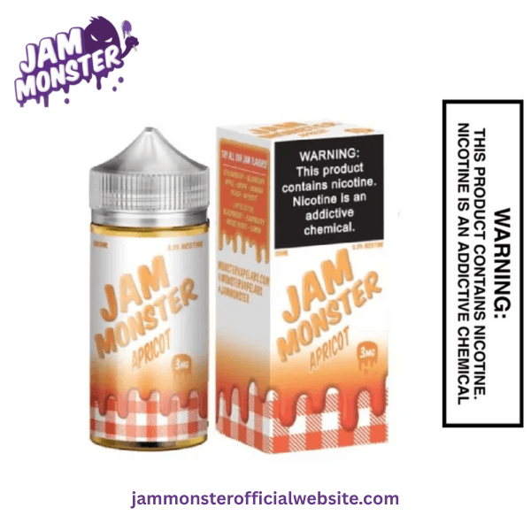 APRICOT JAM MONSTER E LIQUID - 100ML
