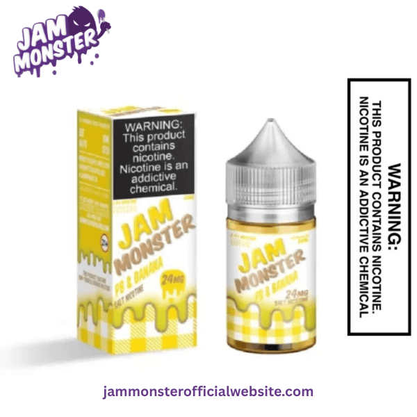 PB & BANANA JAM MONSTER SALT E LIQUID - 30ML