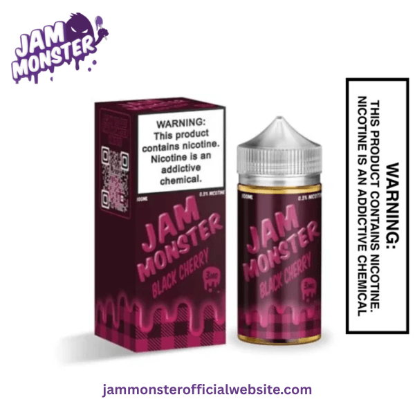 BLACK CHERRY JAM MONSTER E LIQUID - 100ML