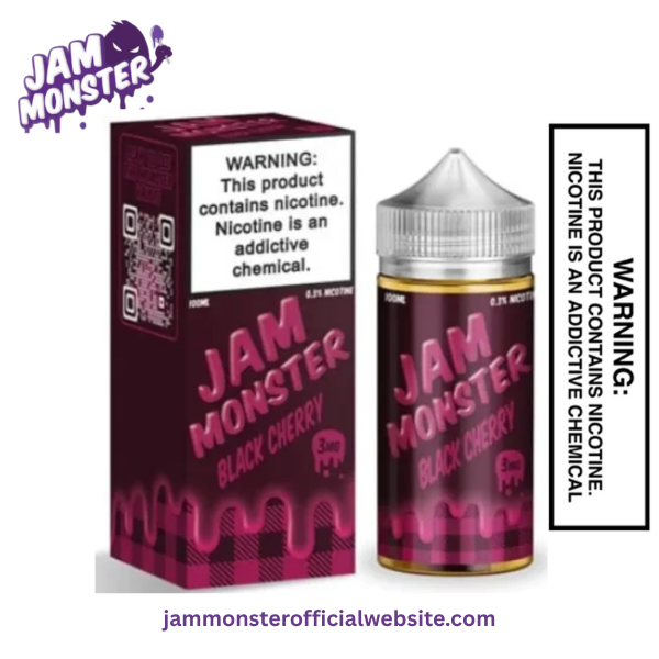 BLACK CHERRY JAM MONSTER E LIQUID - 100ML