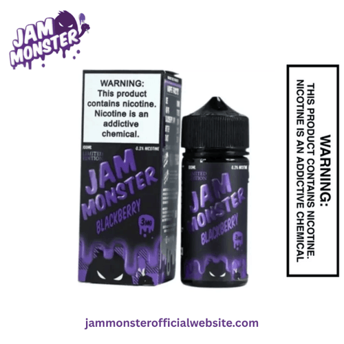 BLACKBERRY JAM MONSTER E LIQUID - 100ML