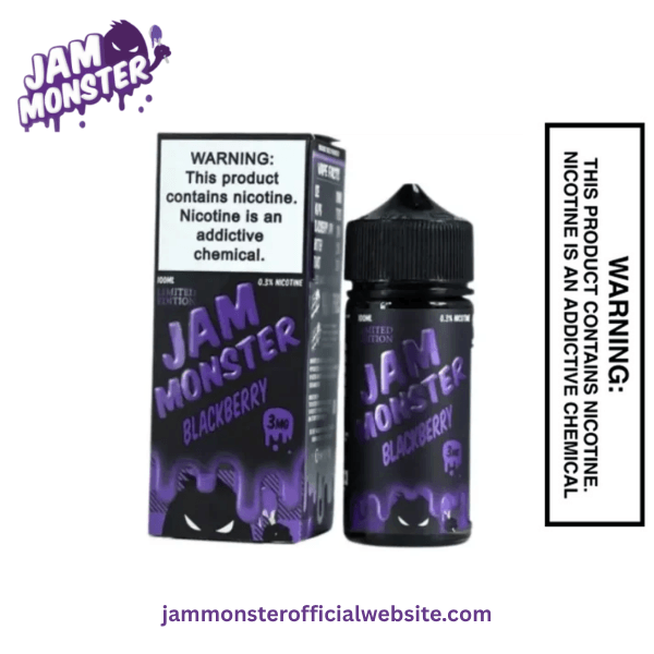 BLACKBERRY JAM MONSTER E LIQUID - 100ML