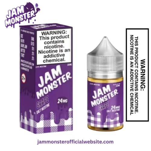 GRAPE JAM MONSTER SALT E LIQUID  -30ML