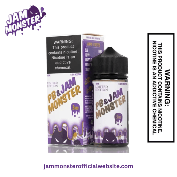 PB & GRAPE JAM MONSTER E LIQUID - 100ML