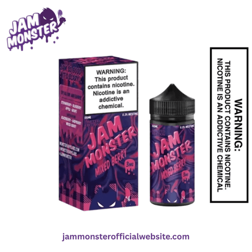 MIXED BERRY JAM MONSTER E LIQUID - 100ML