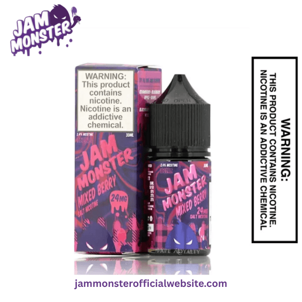 MIXED BERRY JAM MONSTER SALT E LIQUID - 30ML