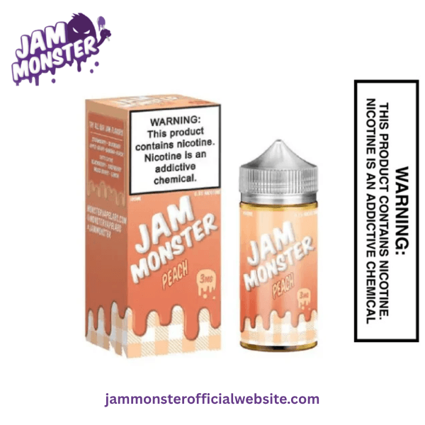 PEACH JAM MONSTER E LIQUID - 100ML