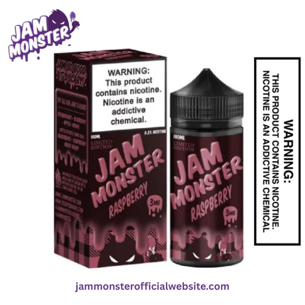 RASPBERRY JAM MONSTER E LIQUID - 100ML