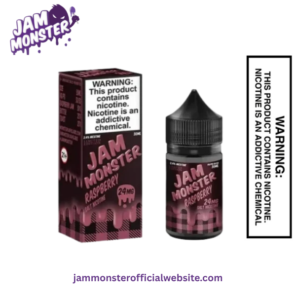 Raspberry  JAM MONSTER SALT E LIQUID