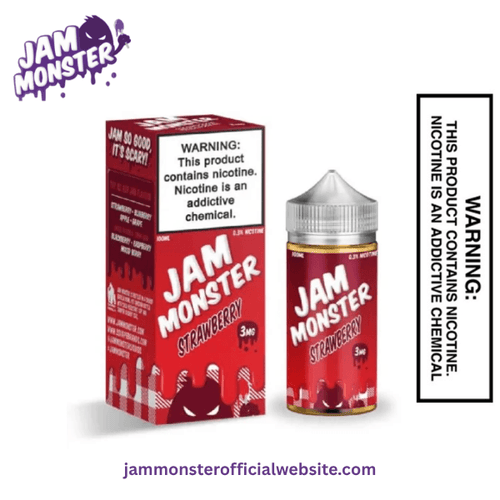 STRAWBERRY JAM MONSTER E LIQUID 100ML