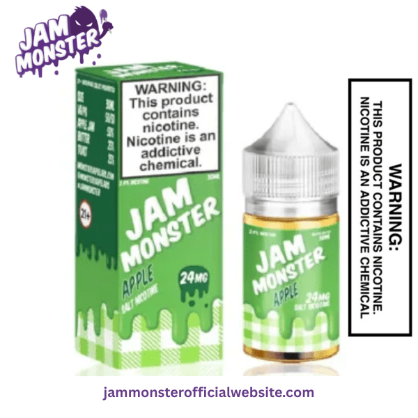 APPLE JAM MONSTER SALT E LIQUID - 30ML - Jam Monster