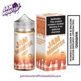 APRICOT JAM MONSTER E LIQUID - 100ML - Jam Monster