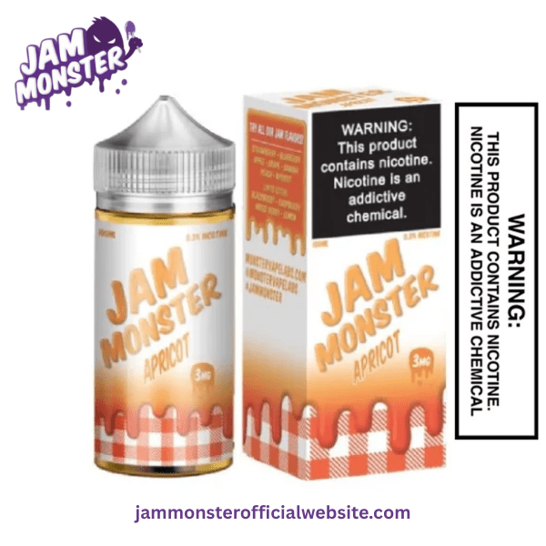 APRICOT JAM MONSTER SALT E LIQUID - 30ML - Jam Monster