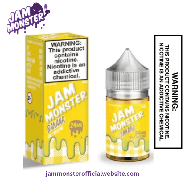 BANANA JAM MONSTER SALT E LIQUID - 30ML