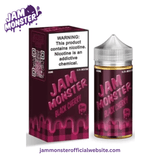 BLACK CHERRY JAM MONSTER E LIQUID - 100ML - Jam Monster