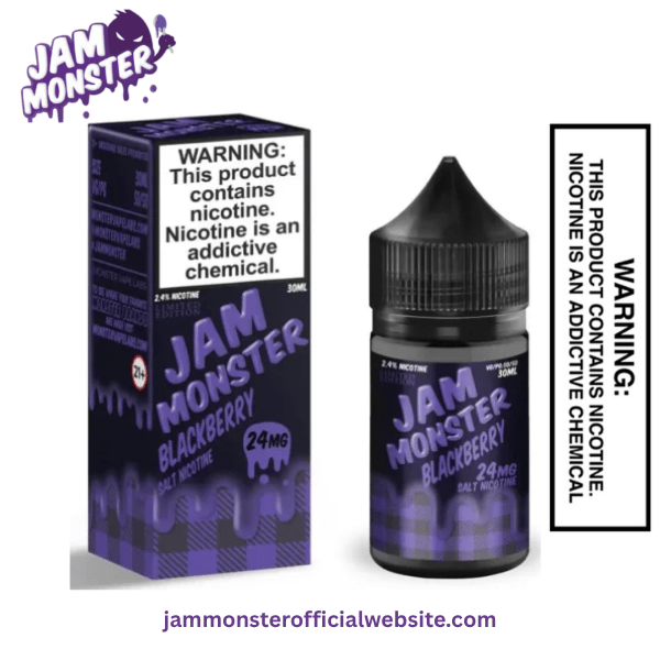 BLACKBERRY JAM MONSTER E LIQUID - 100ML