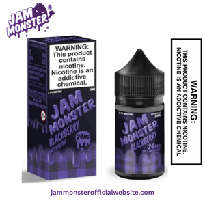BLACKBERRY JAM MONSTER SALT E LIQUID - 30ML