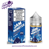 BLUEBERRY JAM MONSTER SALT E LIQUID - 30ML - Jam Monster