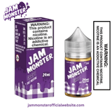 GRAPE JAM MONSTER SALT E LIQUID -30ML - Jam Monster