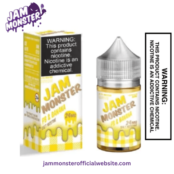 PB & BANANA JAM MONSTER SALT E LIQUID - 30ML