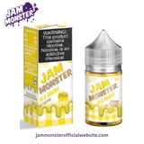 PB & BANANA JAM MONSTER SALT E LIQUID - 30ML - Jam Monster