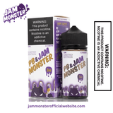 PB & GRAPE JAM MONSTER E LIQUID - 100ML - Jam Monster