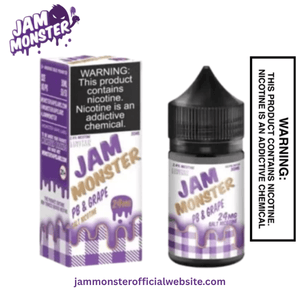 PB & GRAPE JAM MONSTER SALT E LIQUID - 30ML