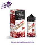 PB & STRAWBERRY JAM MONSTER E LIQUID - 100ML - Jam Monster