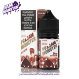 PB & STRAWBERRY JAM MONSTER SALT E LIQUID - 30ML - Jam Monster