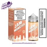 PEACH JAM MONSTER E LIQUID - 100ML - Jam Monster