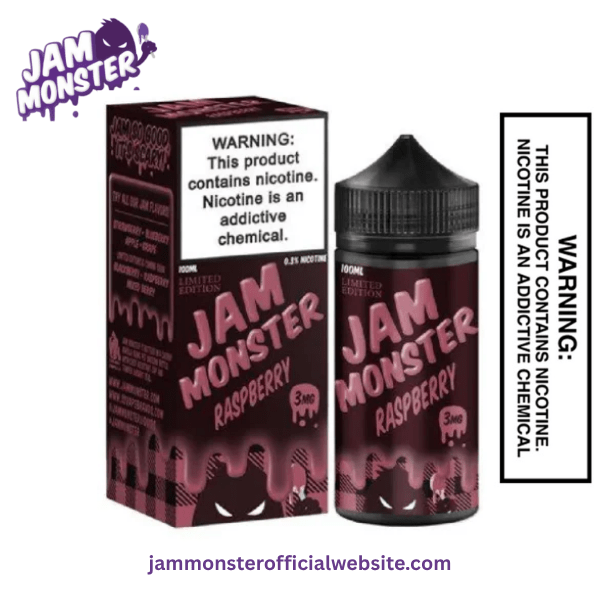 RASPBERRY JAM MONSTER E LIQUID - 100ML