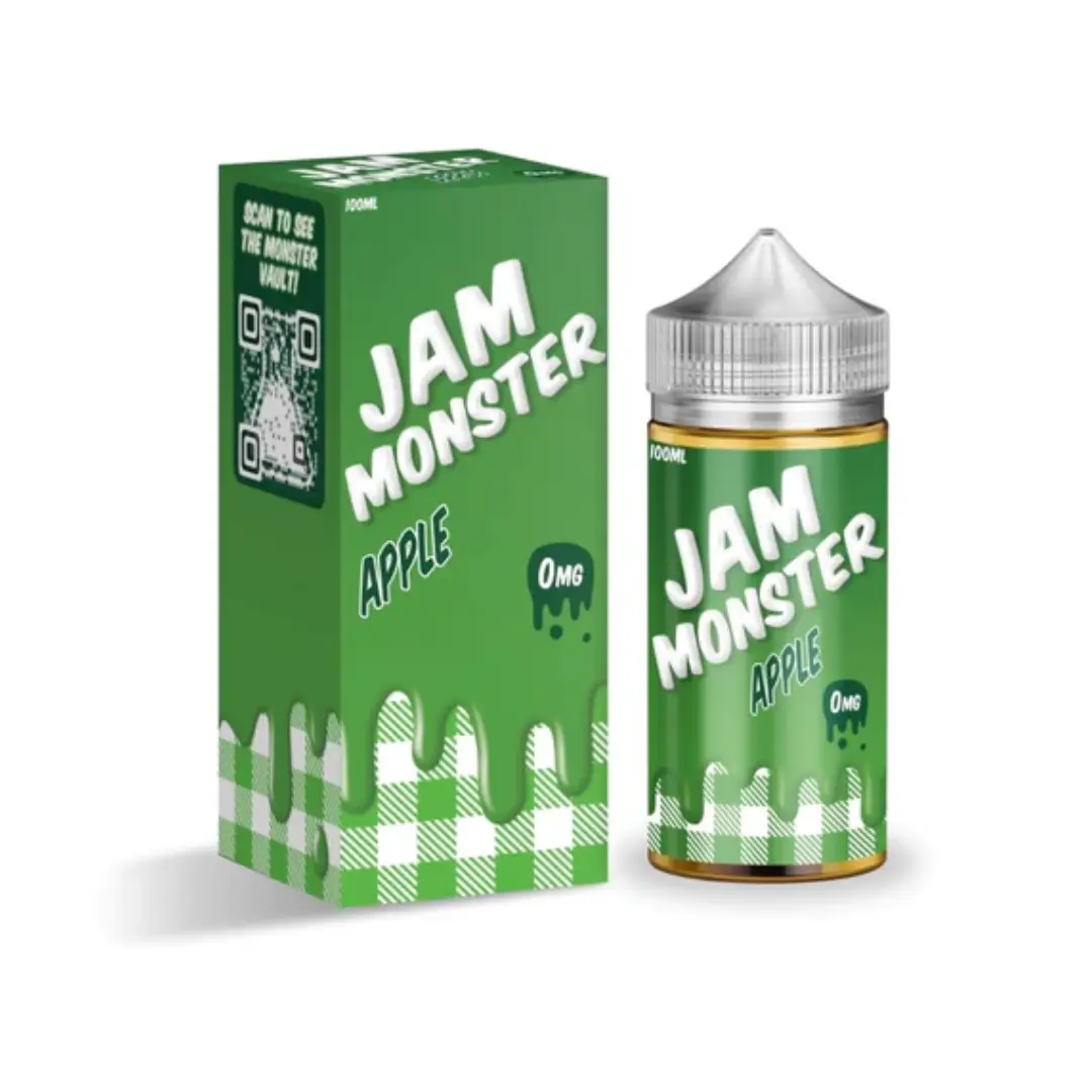 Apple Nicotine Jam Monster Salt E Liquid Refillable Vape Device