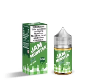 Apple Nicotine by Jam Monster Salt E Liquid Refillable Vape Device