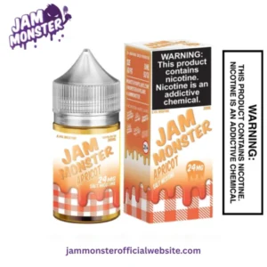 Apricot Nicotine Jam Monster Salt E Liquid Refillable Vape Device
