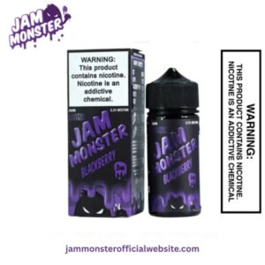 Blackberry E-Liquid Jam Monster 100Ml Vape Device