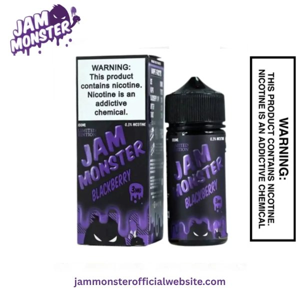 Blackberry Jam Monster E Liquid 100Ml Vape Device 1 Blackberry Jam Monster E Liquid