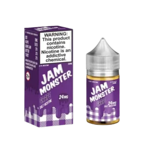 Grape Jam Monster Nicotine Salt E Liquid Refillable Vape Device