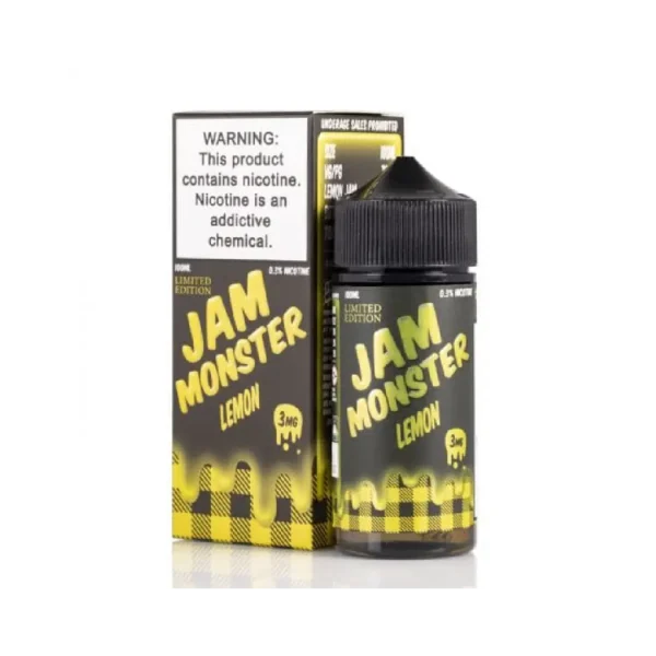 Lemon Jam E-Liquid Jam Monster 100ml Vape Device
