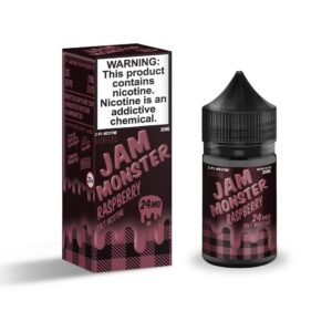 Raspberry Nicotine Salt by Jam Monster E Liquid Refillable Vape Device