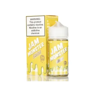 Banana Jam Monster E-Liquid 100ml Vape Device
