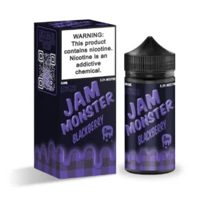 BLACKBERRY Jam Monster Nicotine Salt E Liquid Refillable Vape Device