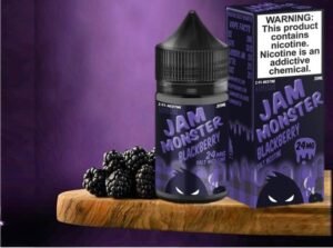Explore Blackberry Jam Monster Nicotine Salt E-Liquid & Refillable Vape Device