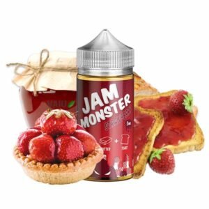 Introducing the Strawberry Nicotine jammonster Salt E Liquid Refillable Vape Device