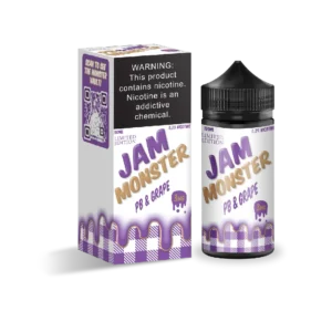 Grape Jam + Peanut Butter E-Liquid by Jam Monster 100ml Vape Device