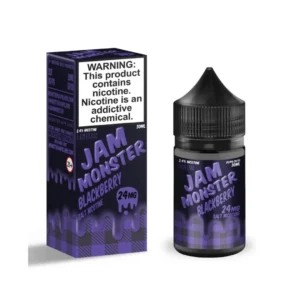 BLACKBERRY Jam Monster Nicotine Salt E Liquid Refillable Vape Device