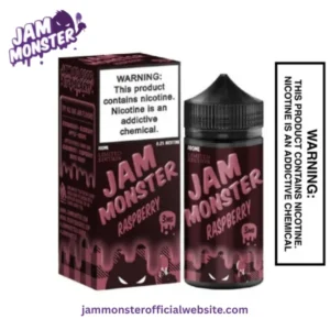 RASPBERRY E-Liquid Jam Monster 100ml Vape Device