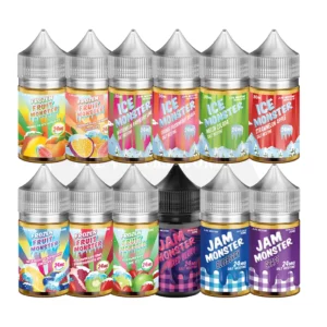 Jam Monster Salt Vape Flavors